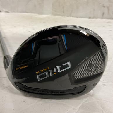 Used Taylormade QI10 MAX RESCUE Mens Hybrid Club RH 4 Hybrid 11855-S000192467