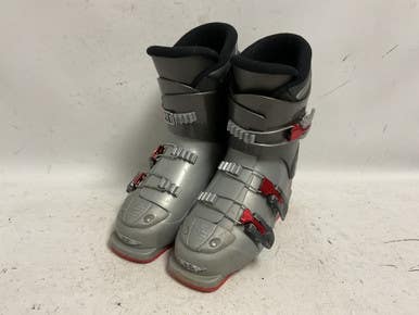 Used Alpina J3 Boys DH Ski Boot Grey 235 MP - J05.5 - W06.5 11855-S000192449