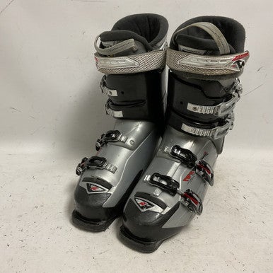 Used Nordica SPORT MACHINE 8 Mens DH Ski Boot Black And Silver 290 MP - M11 - W12 11855-S000192440