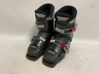 Used Alpina J2 SPORT FIT Boys DH Ski Boot Black 190 MP - Y12 11855-S000192414