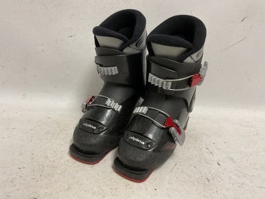 Used Alpina J2 SPORT FIT Boys DH Ski Boot Black 190 MP - Y12 11855-S000192414