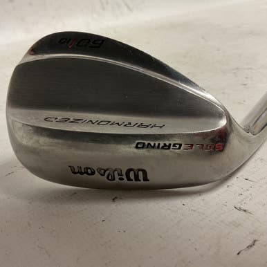 Used Wilson HARMONIZED SOLE GRIND Golf Wedge Mens LH 60 Degree 11855-S000192416