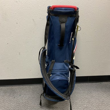 Used Taylormade FLEXTECH LITE Mens Stand Bag Navy Blue 11855-S000192408