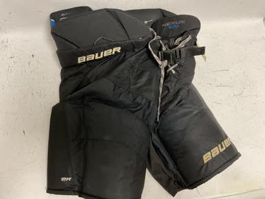 Used Bauer NEXUS 800 Senior Pant Black And Navy Blue LG Tall 11855-S000192392