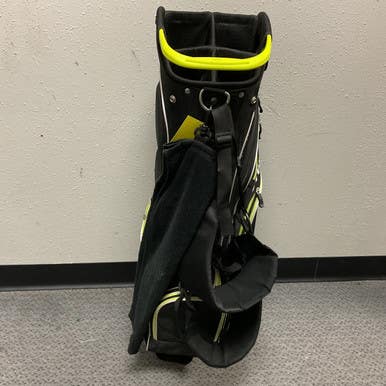Used Precise STAND BAG Mens Stand Bag Black And Optic Yellow 11855-S000192372