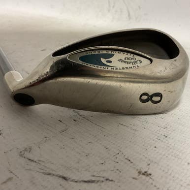 Used Callaway TITANIUM IRONS Mens Individual Iron RH 8 Iron 11855-S000192368