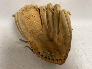 Used Rawlings PG38 BB/SB Glove RH Throw Tan 12" 11855-S000192298