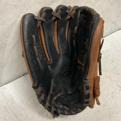 Used Rawlings Premium Series D115PT Baseball Glove LH Throw Brown And Black 11 1/2" 11855-S000192244