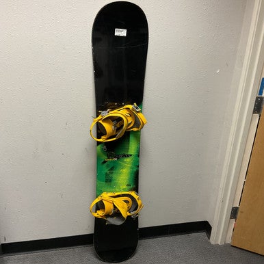 Used Ride CONTROL 58 Mens Board/Bindings Black And Neon Green 158 cm 11855-S000192242