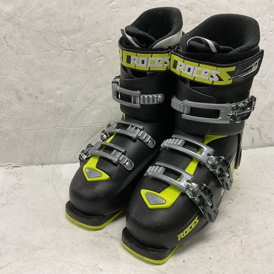 Used Roces IDEA 6 IN 1 225-255 Boys DH Ski Boot Black 255 MP - M07.5 - W08.5 11855-S000192240