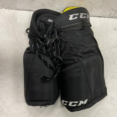 Used CCM TACKS 9550 Youth Pant Black And Yellow LG 11855-S000192231