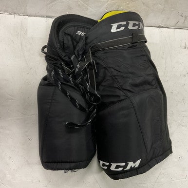 Used CCM TACKS 9550 Youth Pant Black And Yellow LG 11855-S000192231