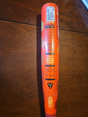 Easton Hype Fire Composite USSSA Certified Bat (-8) 24 oz 32" (New)