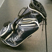 Used YANKEES STAND BAG Mens Stand Bag Navy Blue 11868-S000066043