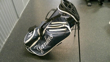 Used YANKEES STAND BAG Mens Stand Bag Navy Blue 11868-S000066043