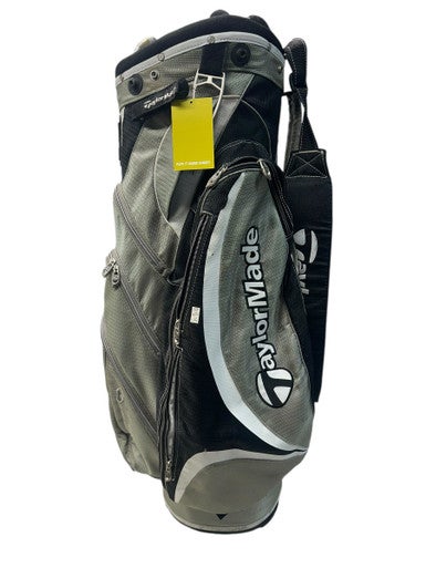 Used Taylormade CART BAG Mens Cart Bag Grey 11835-S000199143