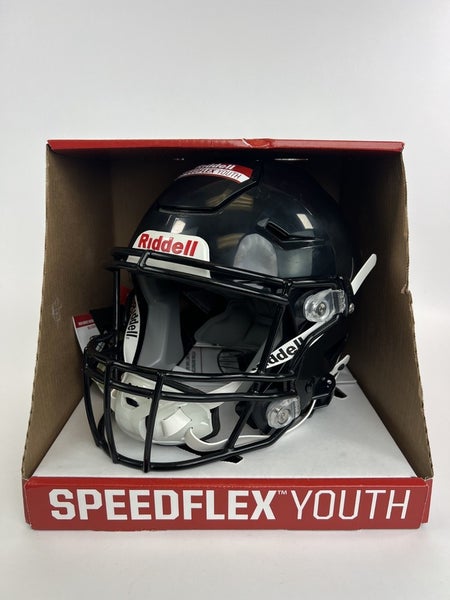 Riddell Speedflex Youth Football Helmet Black, Size Medium NEW 2024