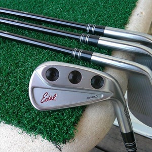 EDEL FORGED SMS (7i-PW) Iron Set w/ MMT 95g Stiff Shafts