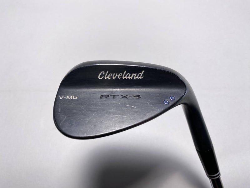 Cleveland RTX 3 Black Satin Sand Wedge SW 56* 11 DG Wedge Steel Mens RH