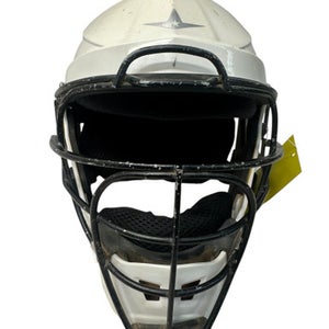 Used All Star MVPS-PHX-S Catchers Helmet w/Mask White SM 11835-S000199130
