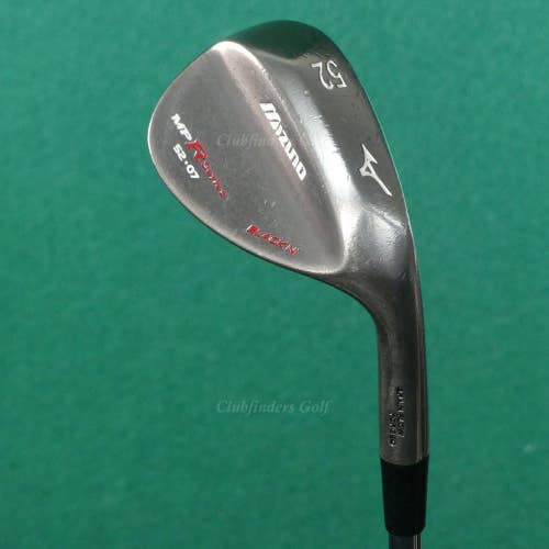 Mizuno MP R Series Black Ni 52-07 52 AW Approach Wedge Dynamic Gold Steel Wedge