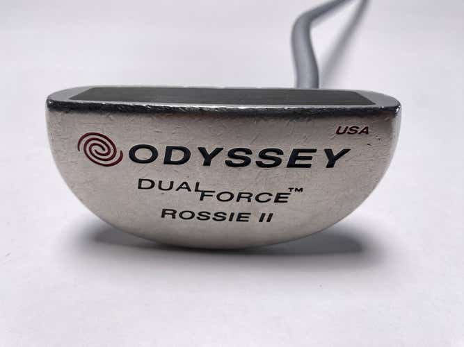 Odyssey Dual Force Rossie 2 Putter 35" SuperStroke Tour 2.0 Mens RH