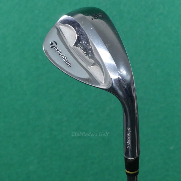 TaylorMade RAC Chrome 58-8 58 LW Lob Wedge Stepped Steel Wedge *READ*