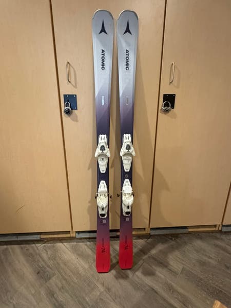 Atomic Vantage X 74 W 158 Skis With Lithium 10 Bindings