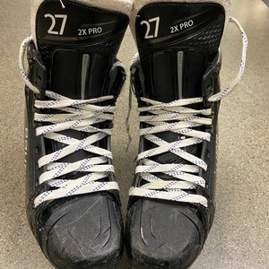 Bauer Vapor Hyperlite Hockey Skates - 9 (well Used) - no steel