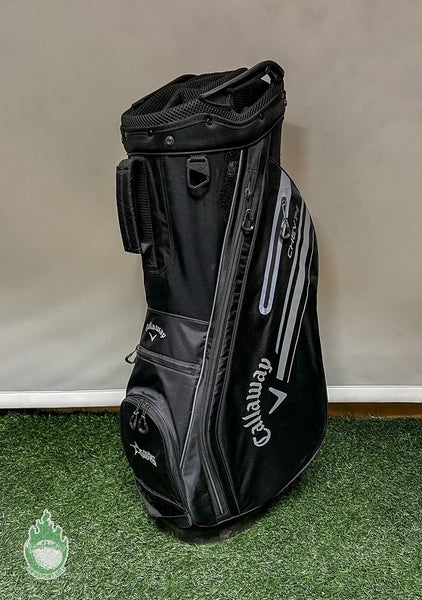 Used 2023 Callaway CHEV 14 Way Golf Cart Carry Bag Black
