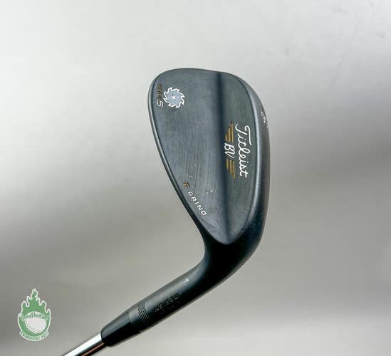 Used Titleist Vokey SM5 F Grind Steel Jet Black Wedge 56*-14 Wedge Flex Steel