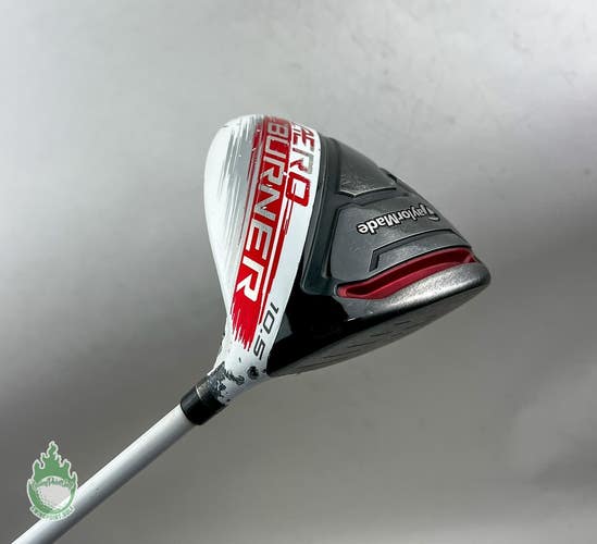 Used RH TaylorMade AeroBurner Driver 10.5* 50g Stiff Flex Graphite Golf Club
