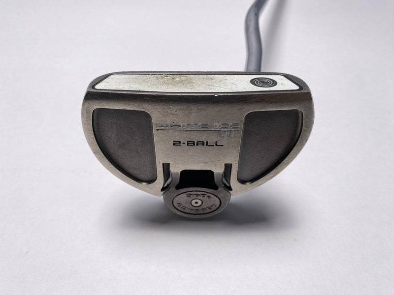 Odyssey White Ice 2-Ball Putter 35" SuperStroke Flatso 1.0 Mens RH HC