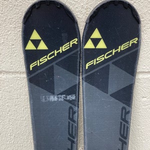 Used Kid's Fischer RC4 Race JR 120 cm Skis With Bindings