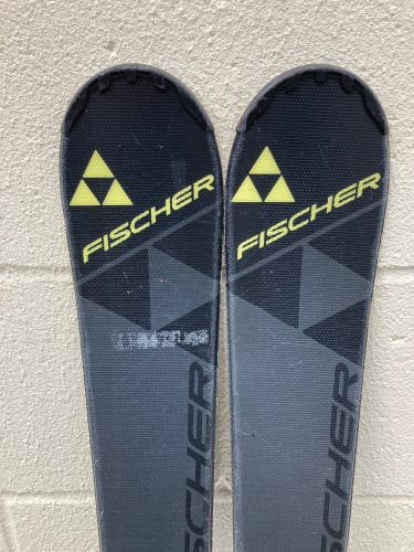 Used Fischer RC4 Race JR 120 cm Skis With Bindings