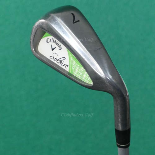 Lady Callaway Solaire Single 7 Iron Factory Graphite Women's