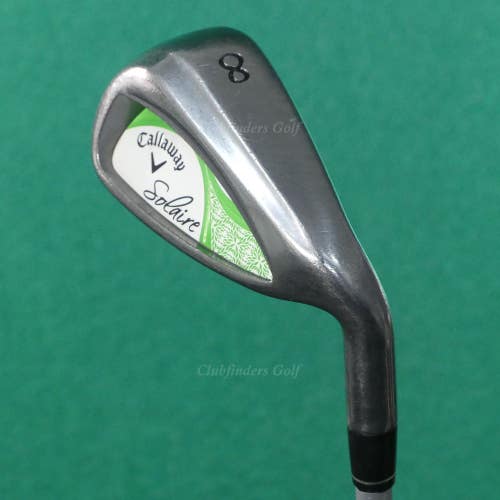 Lady Callaway Solaire Single 8 Iron Factory Graphite Women's