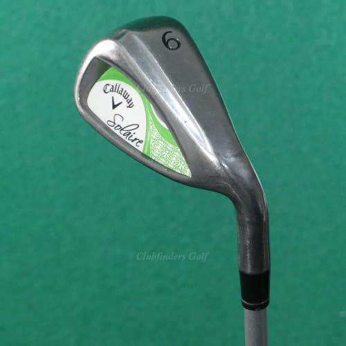 Lady Callaway Solaire Single 9 Iron Factory Graphite Women's