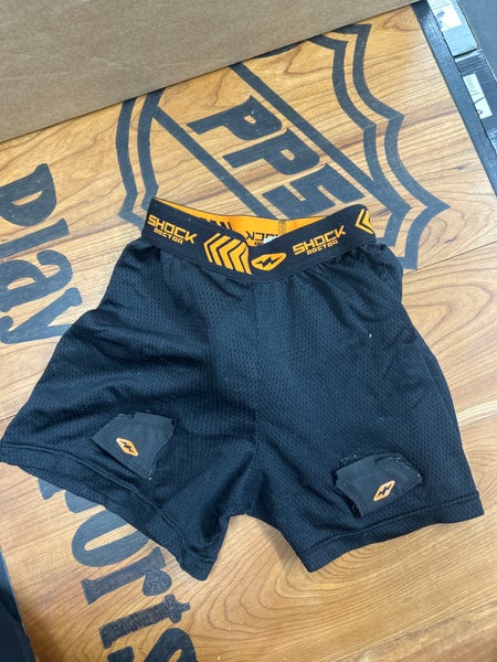 Used Shock Doctor Mesh Jock Shorts w/cup Boys small