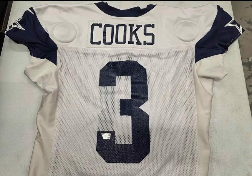 Cowboys BRANDIN COOKS 2024 Authentic Practice USED Football Jersey COA