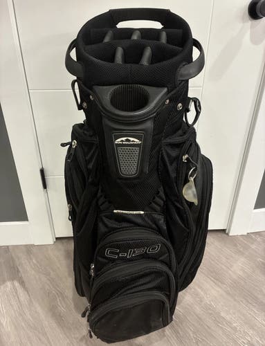 Sun Mountain Golf C-130 15-Way Stand Carry Bag - Black