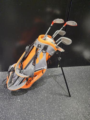 Used Cobra JUNIOR GO TIME Jr Package Set RH Orange 7 Piece 11849-S000032635