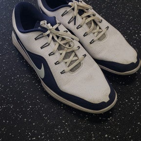 Used Nike Mens Golf Shoes Navy And White Senior 13 11849-S000032586