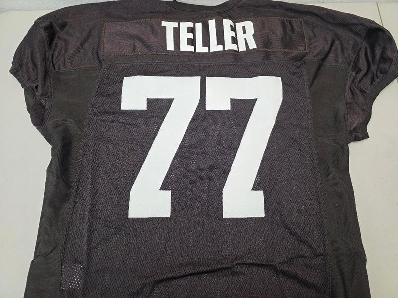 Browns WYATT TELLER 2021 Authentic Practice USED Football Jersey COA