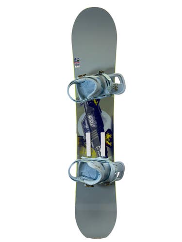 154cm DC Motorsports Snowboard W/ Burton Cartel Bindings