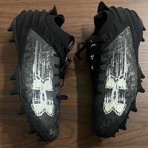 Under Armour TM Blur Smoke 2.0 MC Football Cleats Sz 16 3027999-008