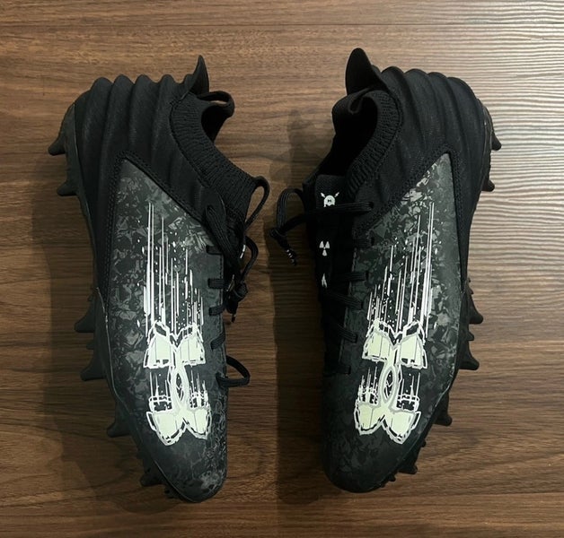 Under Armour TM Blur Smoke 2.0 MC Football Cleats Sz 8.5 3027999 001 New Under Armour Blur Smoke 2.0 MC Football Cleats Blue Size 14  main image 4