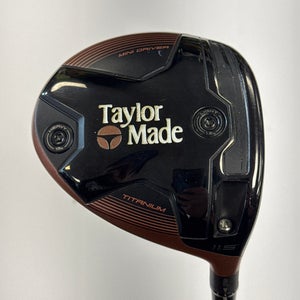 Men's TaylorMade BRNR Mini Right Handed Driver Stiff Flex 11.5 Loft (Used)