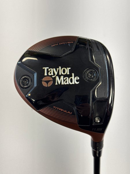 Men's TaylorMade BRNR Mini Right Handed Driver Stiff Flex 11.5 Loft (Used)