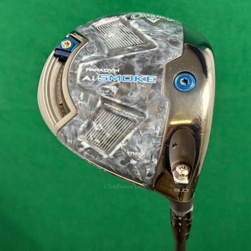 Callaway Paradym Ai Smoke Max 9.0 Driver Tensei 1K Black 65-S Graphite Stiff